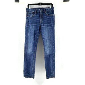 Aeropostale Men's 5 Pocket Med Wash Straight Leg Denim Jeans Size 29X32